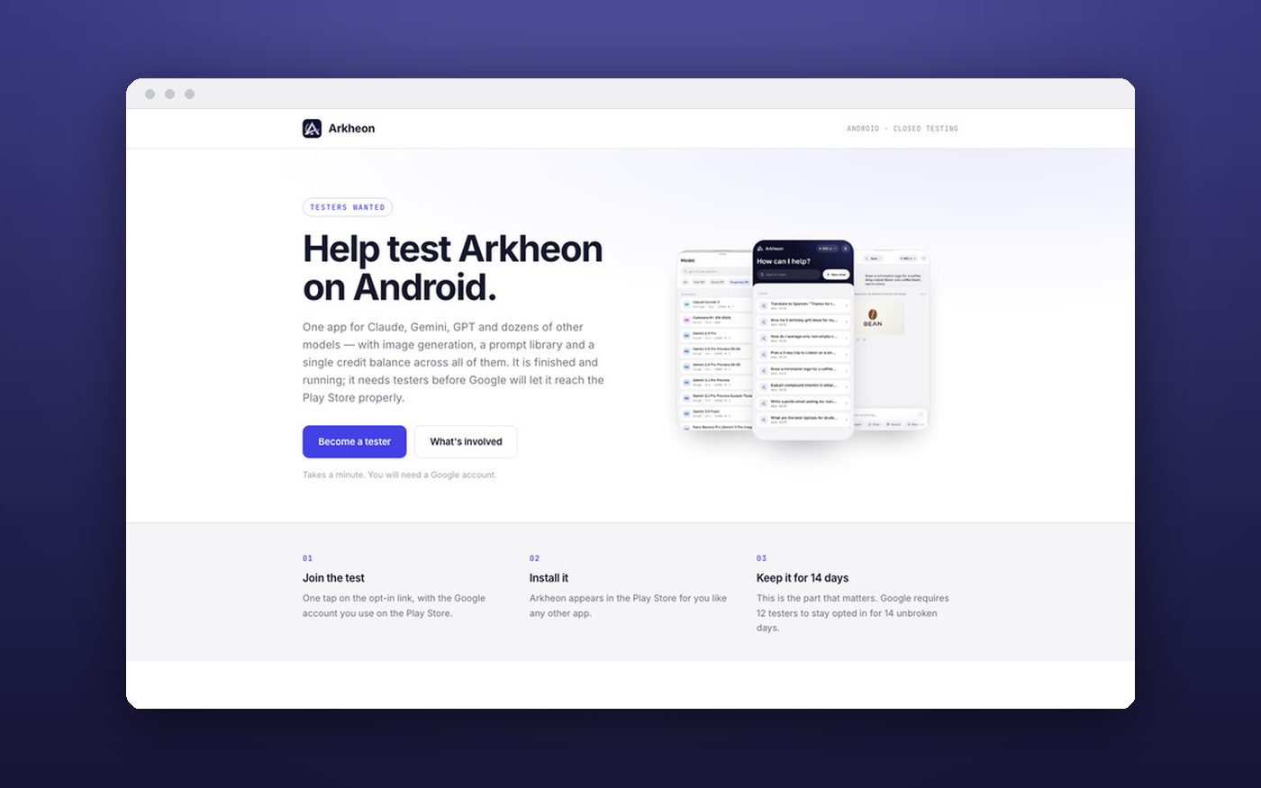 Arkheon for Android — screenshot