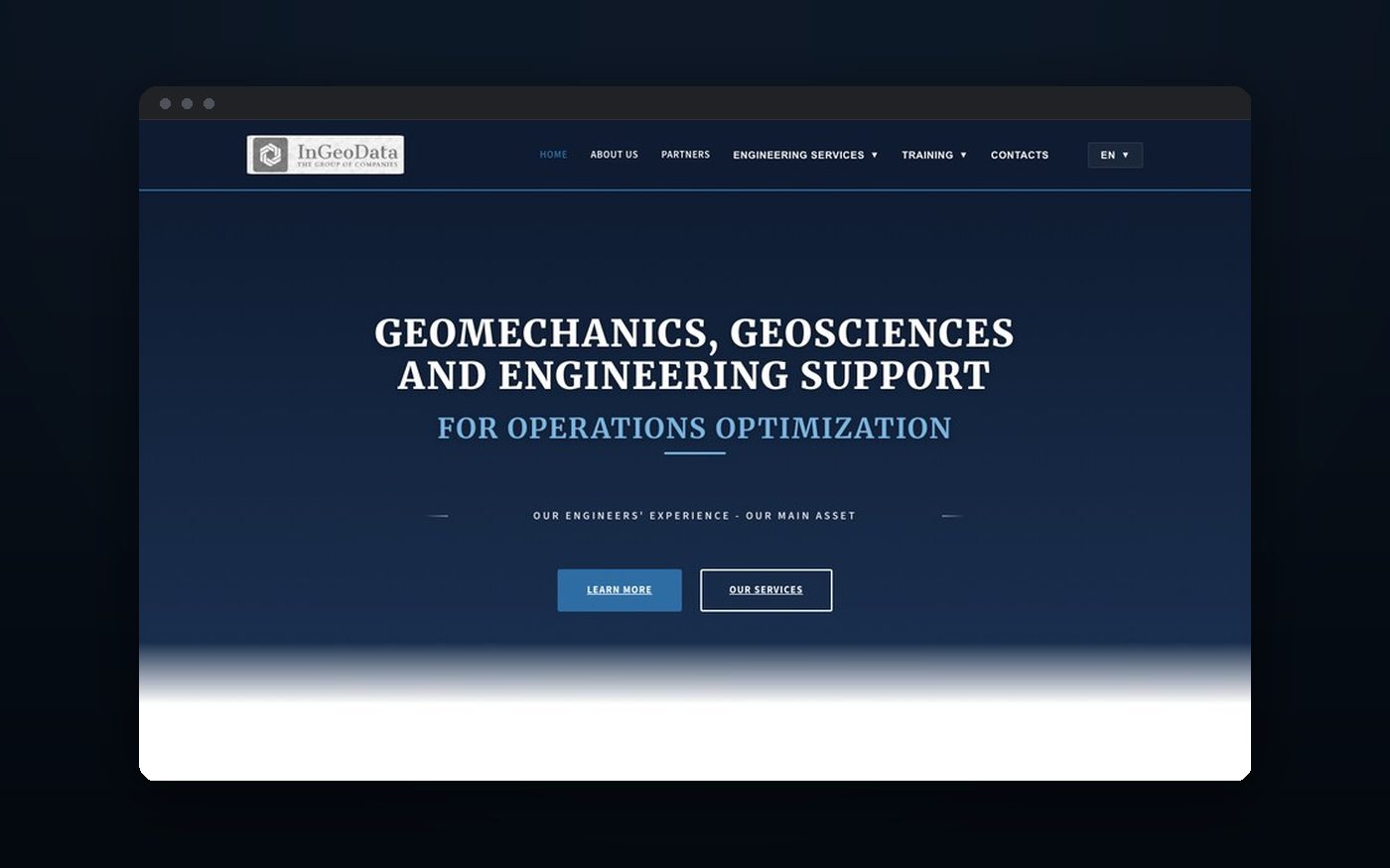 InGeoData — screenshot